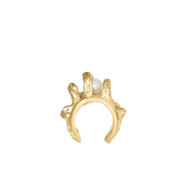 Giulia Iosco Cage Petite ear cuff oro
