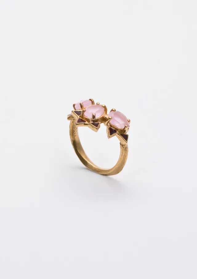 Voodoo Jewels Bold Shapes Premila anello corniola goccia
