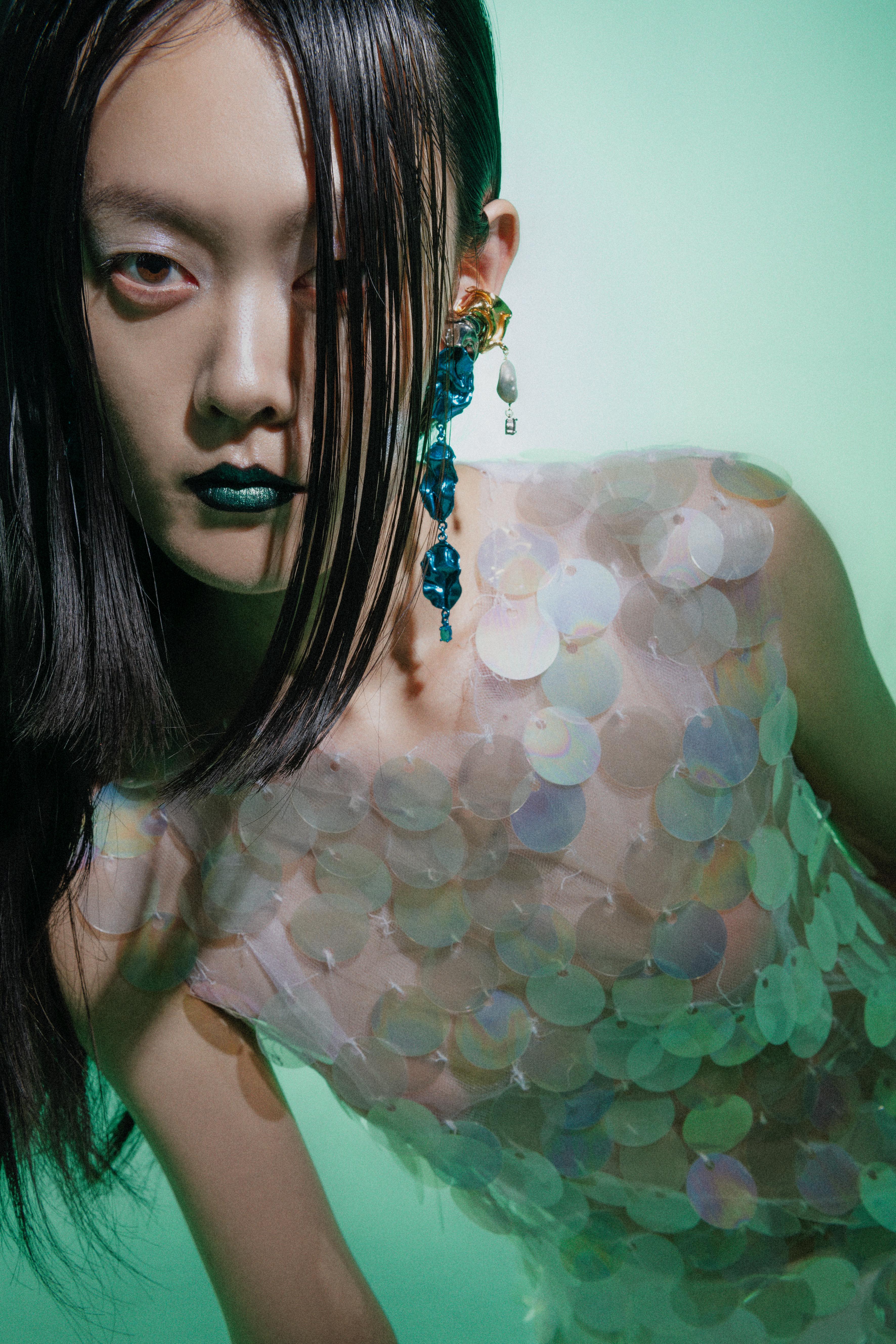 Voodoo Jewels Mini Color Acapulco orecchini blu pietre