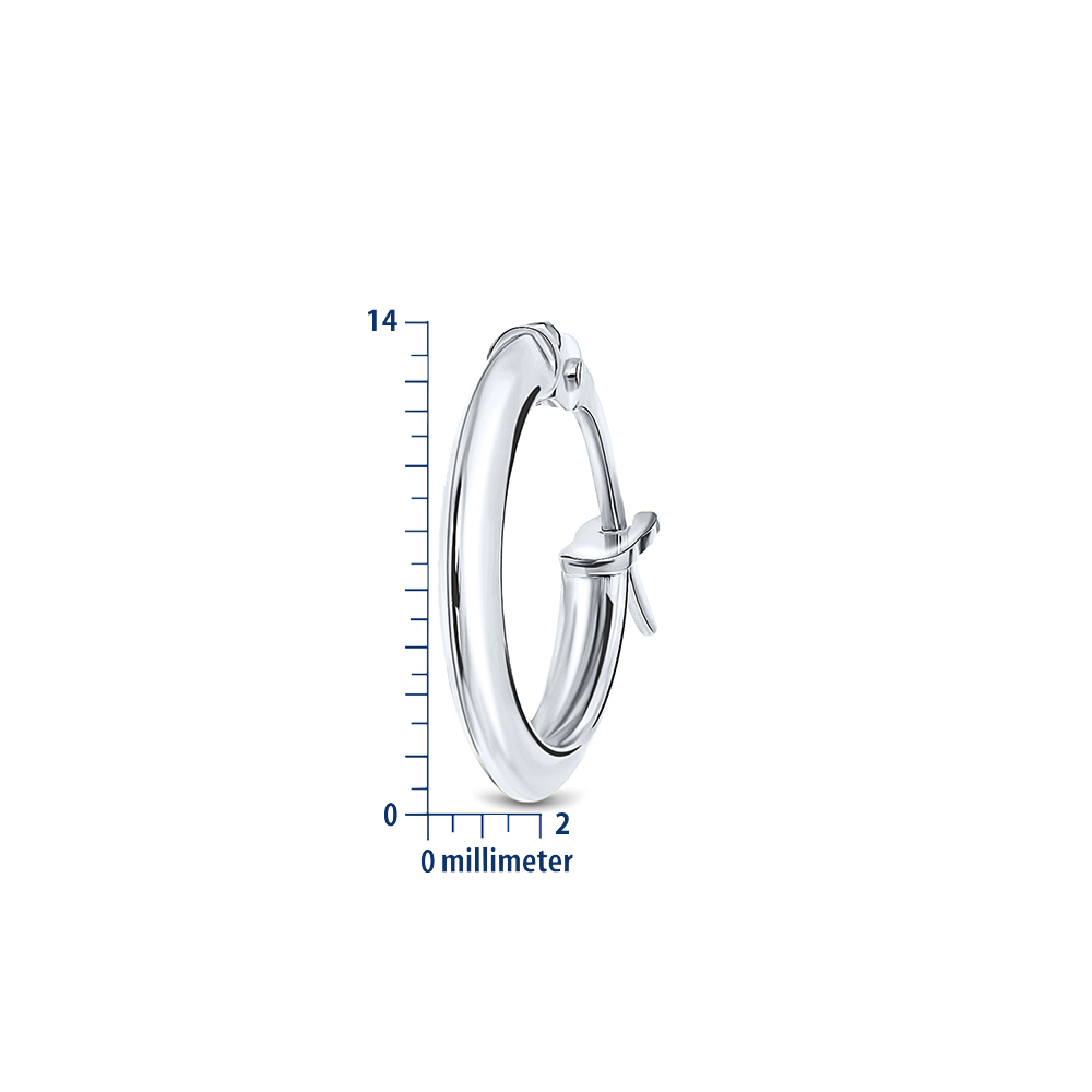 Miore Orecchini Oro Bianco 18KT 750