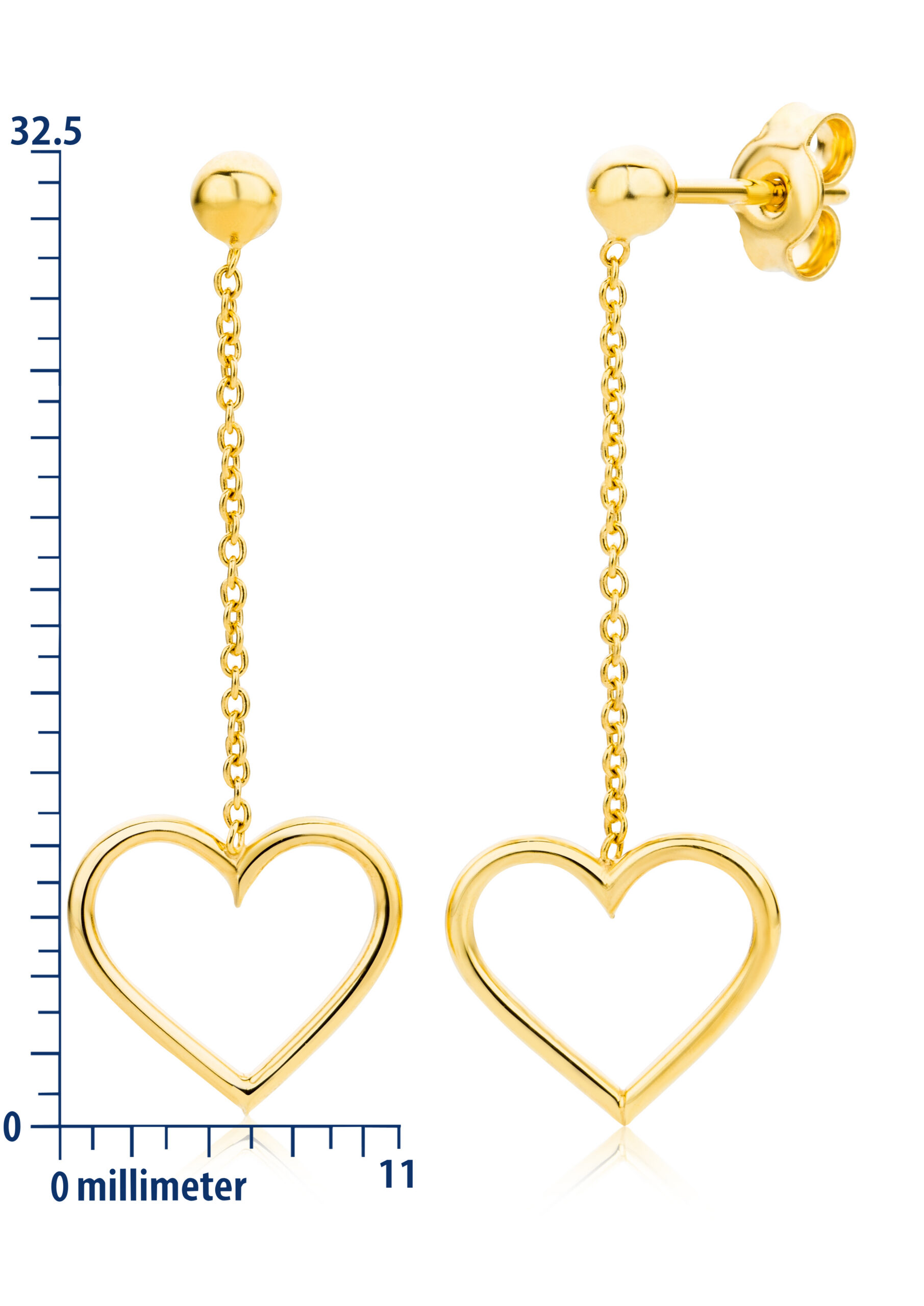 Miore Earrings Orecchini Oro Giallo 9Kt 375