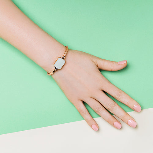 Ringly Luxe Rosé All Day bracciale moonstone oro rosa