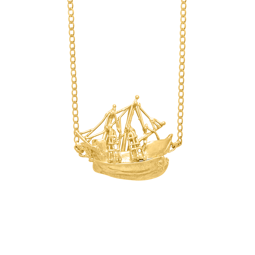 Giulia Iosco Sculpture The Galleon collana galeone