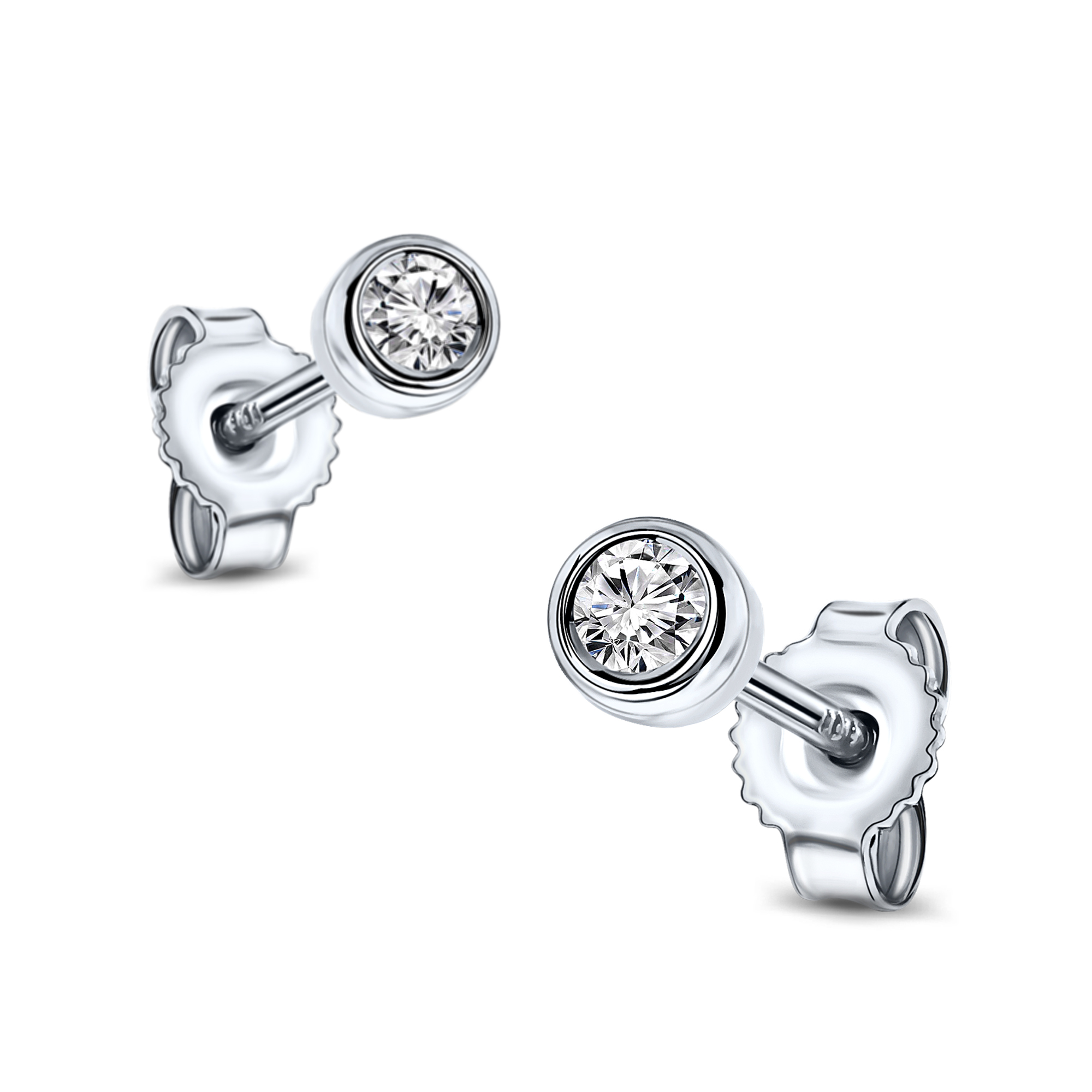Miore Earrings Orecchini Oro Bianco 9KT 375