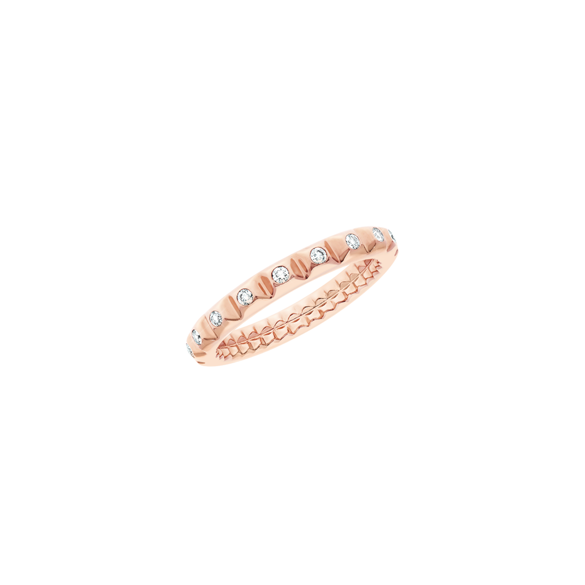 Korloff Korlove JKVR03 anello cuore oro rosa diamanti