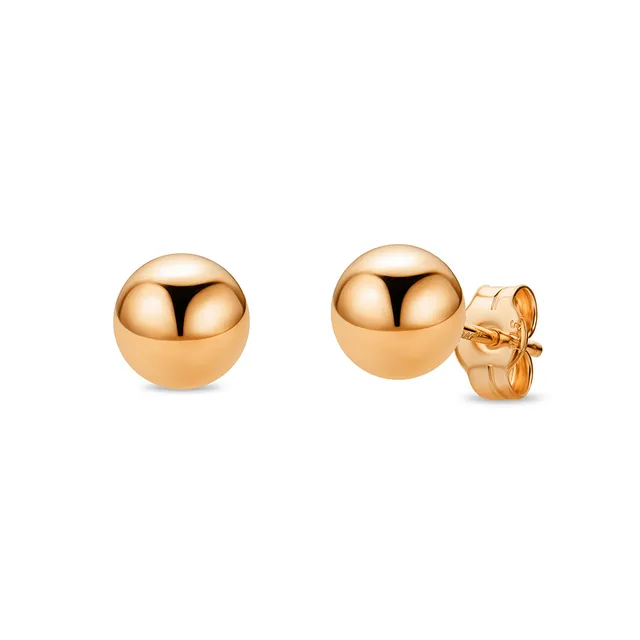 Miore Orecchini Oro Rosa 9Kt 375