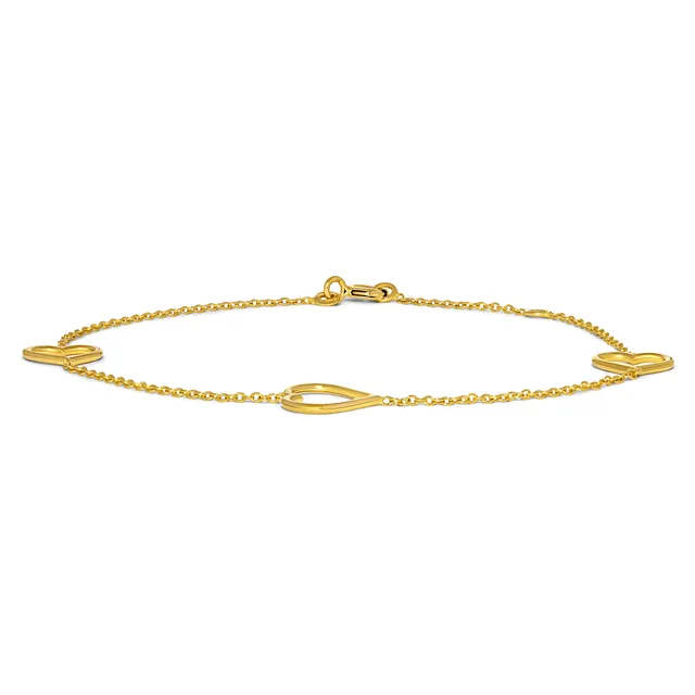 Miore Bracciale Oro Giallo 9Kt da Polso