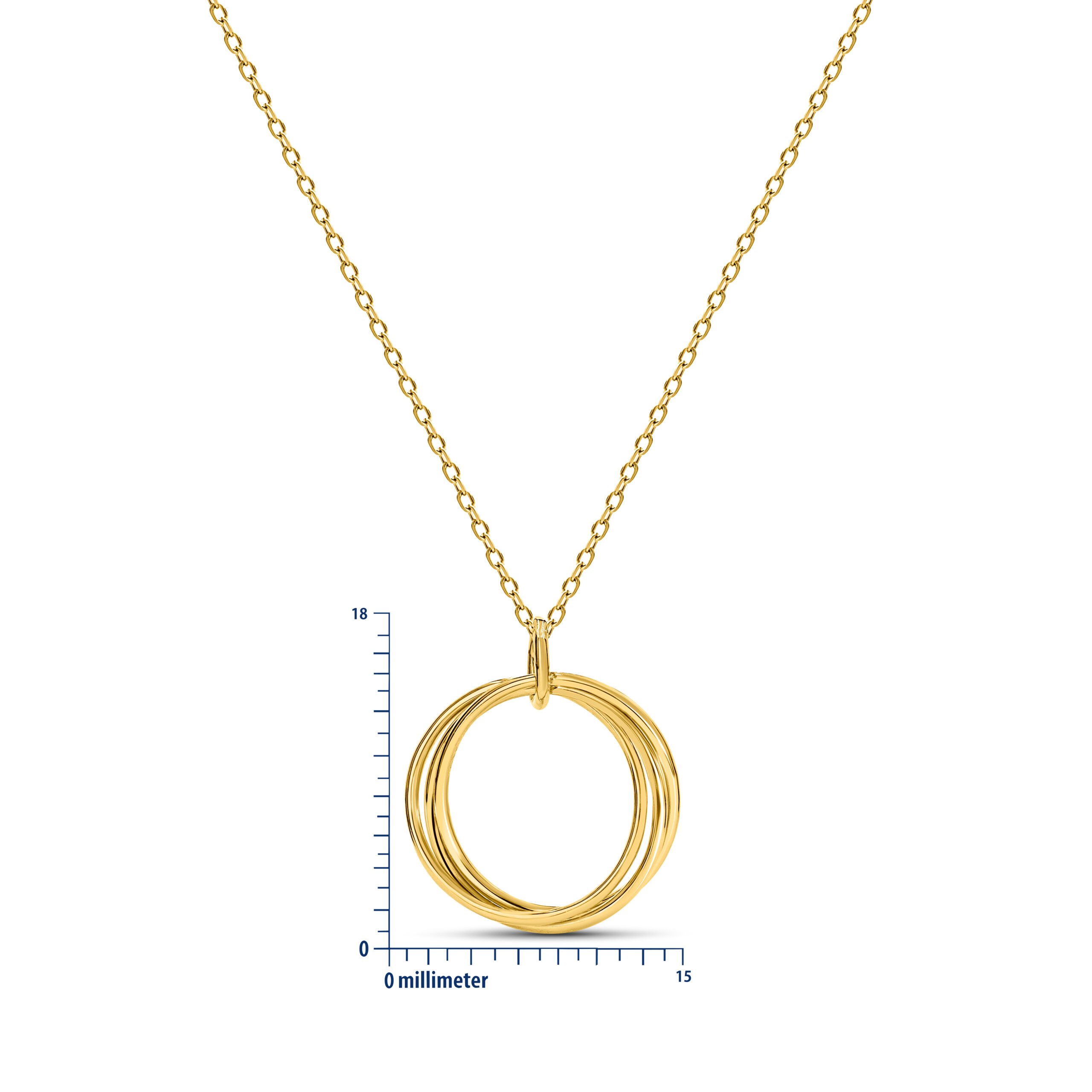 Miore Collana Oro Giallo 14Kt Classica