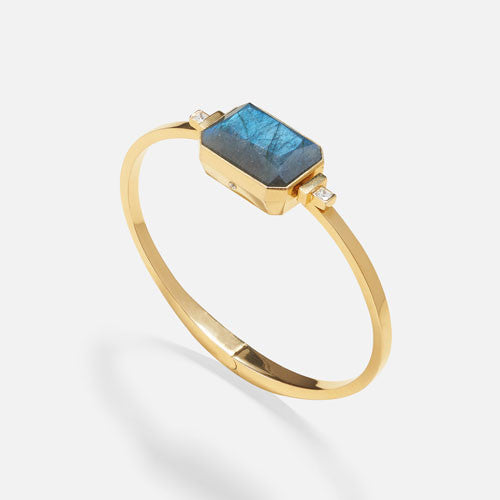 Ringly Luxe Rendezvous Bracciale Labradorite oro S/M