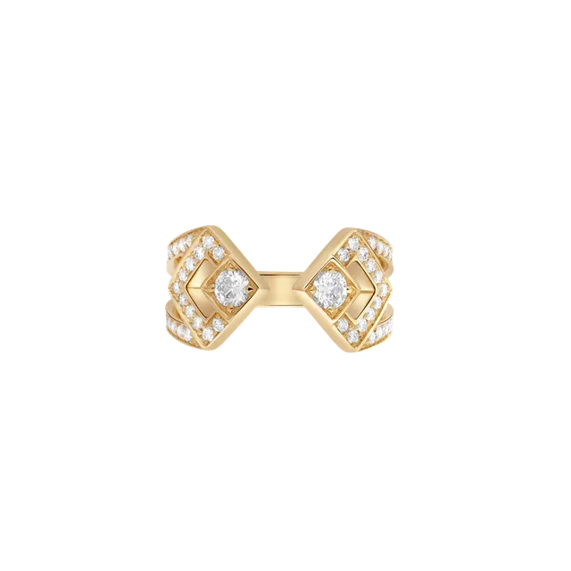 Korloff Eclat JL-JER04 anello oro giallo diamanti