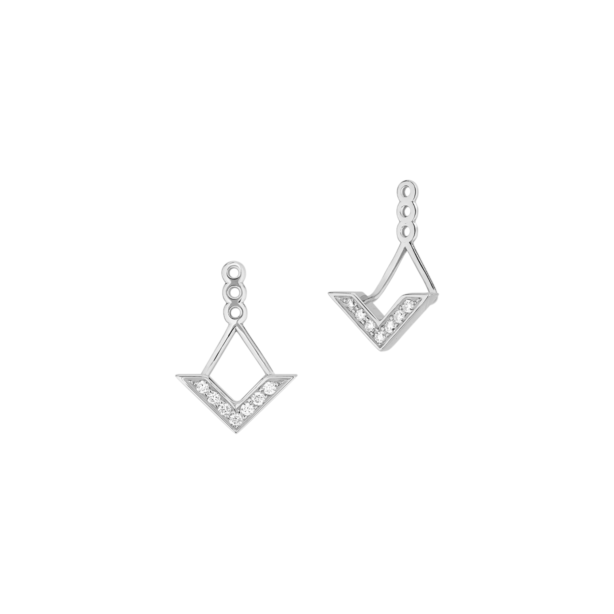 Korloff Éclat JL-JEE10 orecchini oro bianco diamanti
