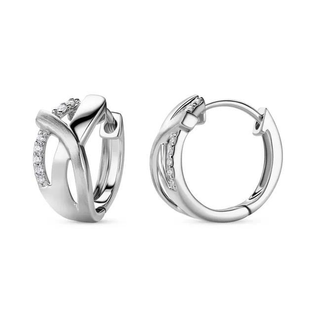 Miore Earrings Orecchini Argento 925 Sterling Silver
