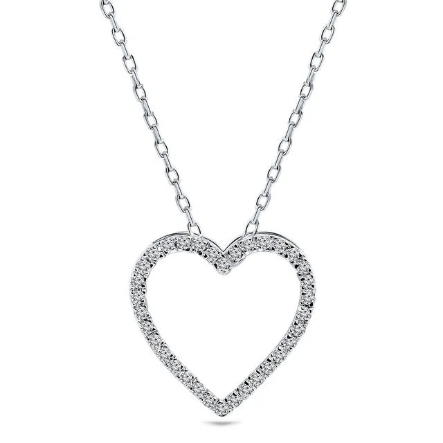 MIORE Necklace collana oro bianco 375 9KT