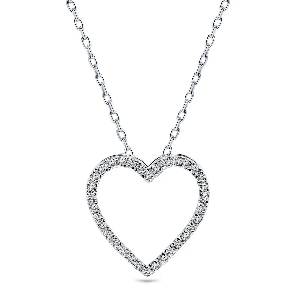MIORE Necklace collana oro bianco 375 9KT