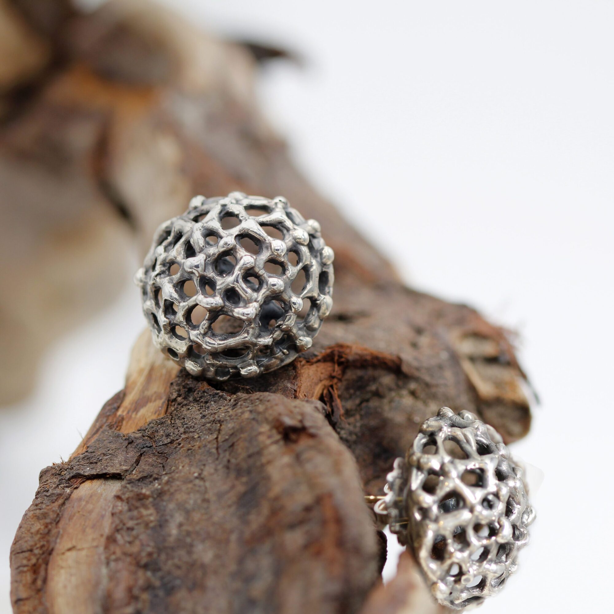 Anna Gioielli Collezione Marte Orecchini Argento Sfera Oro