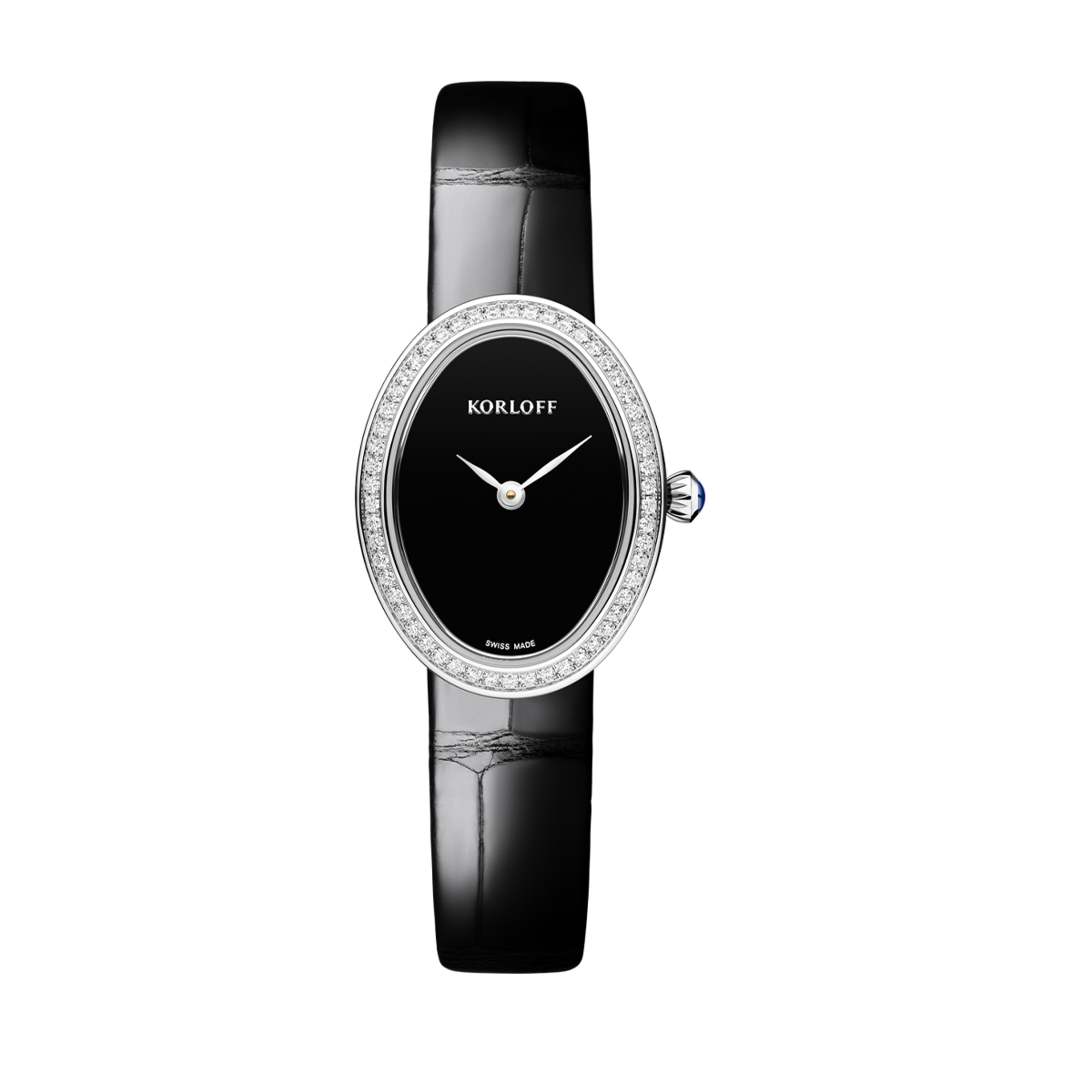 Korloff Iconik JL-04WA830128-S Orologio acciaio diamanti