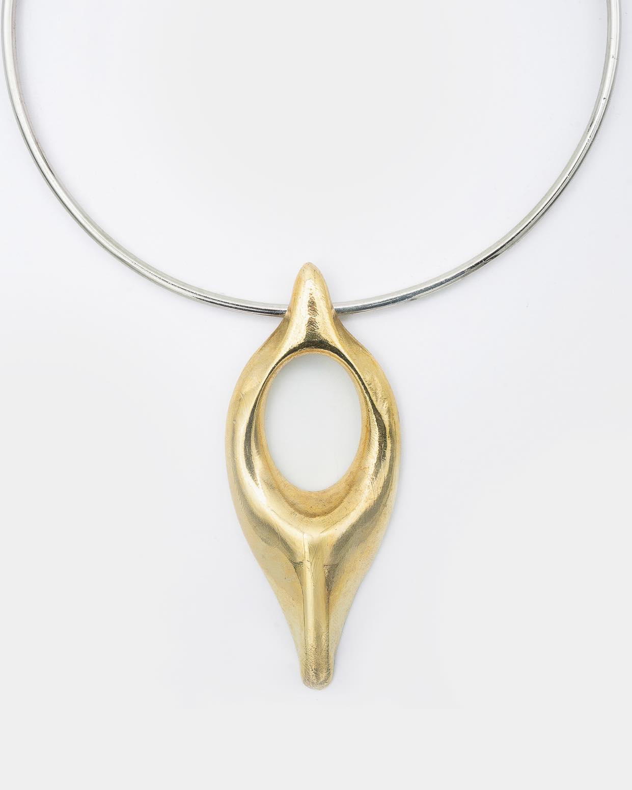 Voodoo Jewels Bold Shapes Supernova collana choker argento