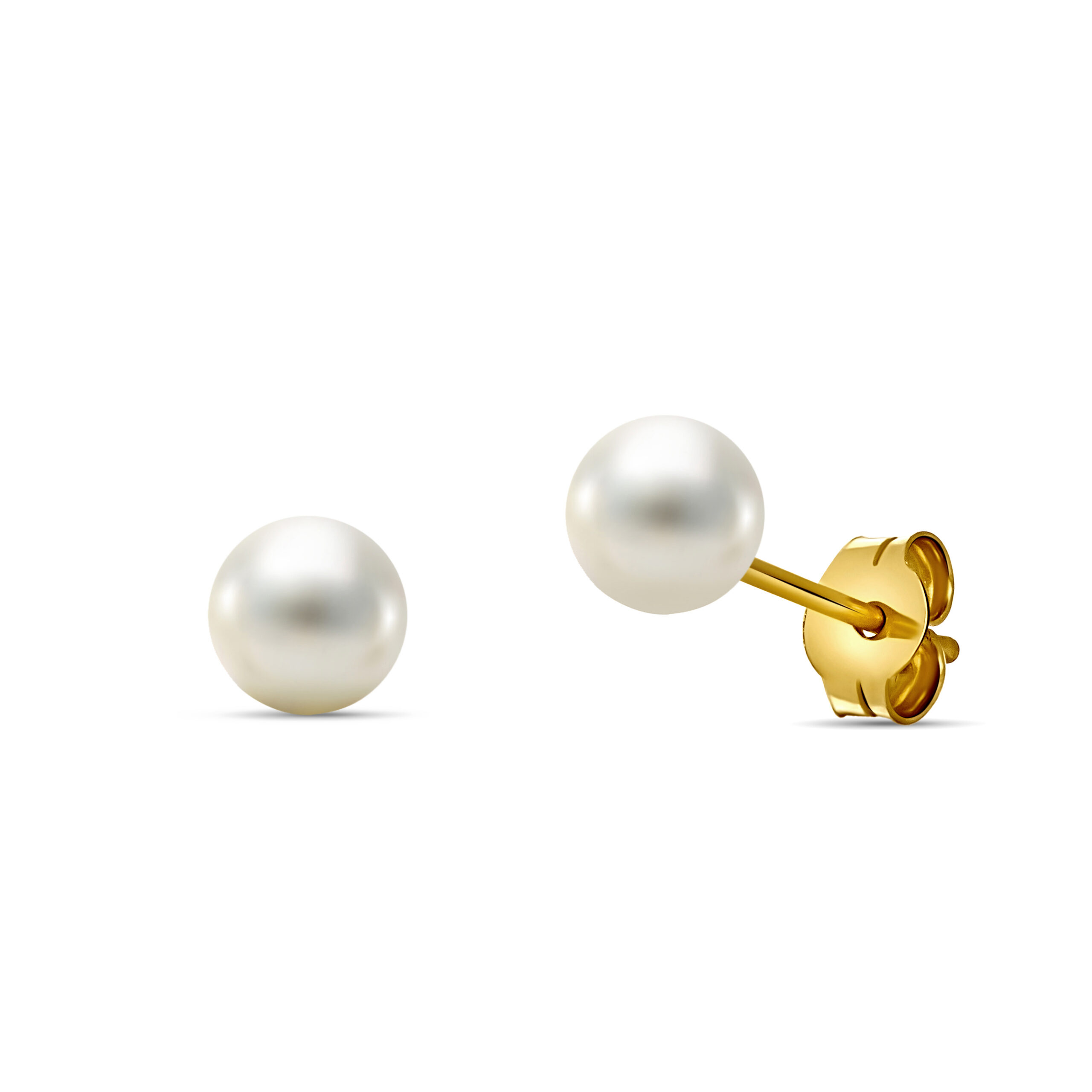 Miore Earrings orecchini oro giallo 18kt perla