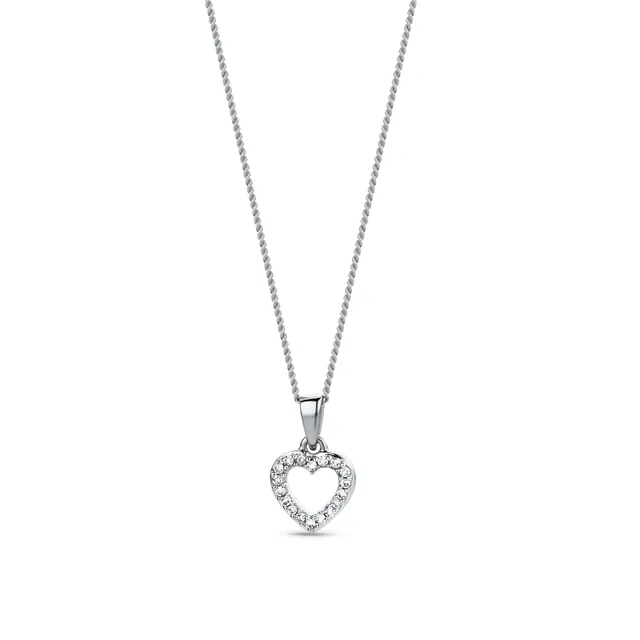 Miore Necklace Collana oro bianco 9kt 375