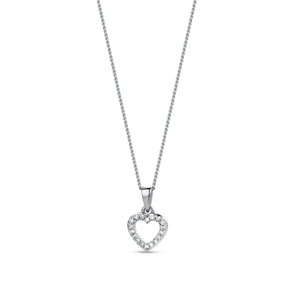 Miore Necklace Collana oro bianco 9kt 375