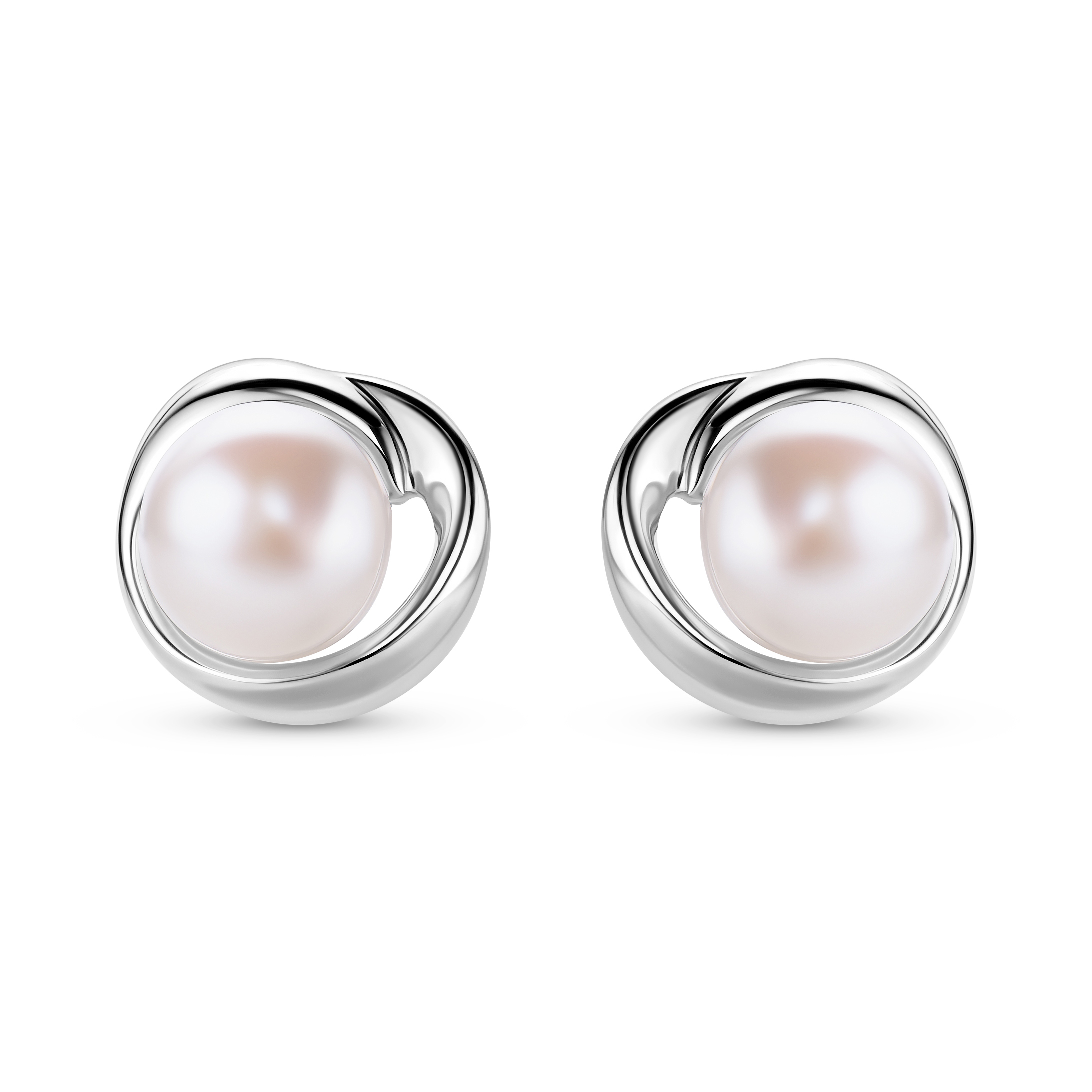 Miore Orecchini Argento 925 Perla Acqua Dolce