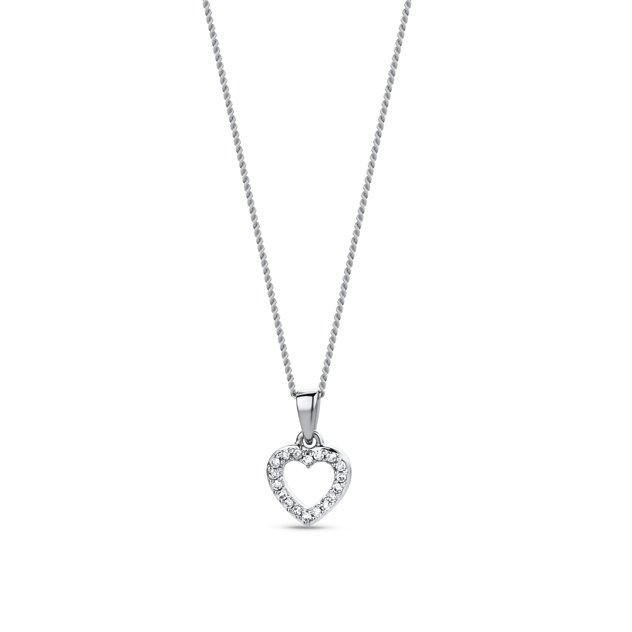 Miore Necklace Collana oro bianco 9kt 375