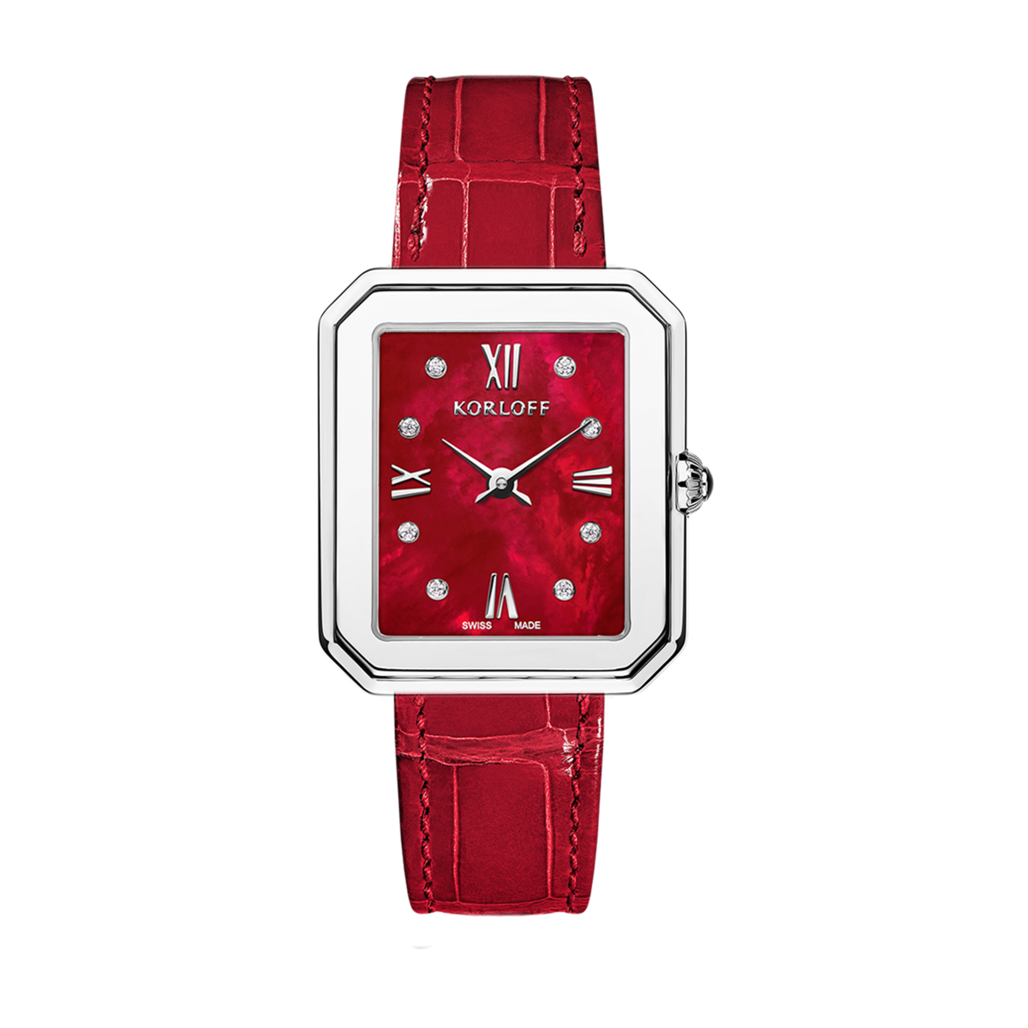 Korloff Iconik JL-04WA2170033 orologio madreperla rossa