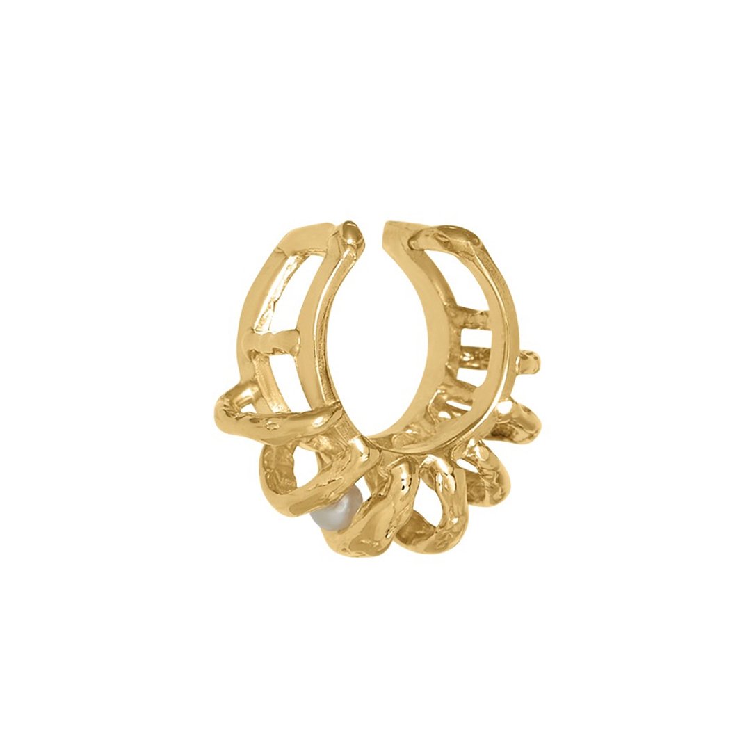 Giulia Iosco Cage Ear Cuff orecchino fascia donna