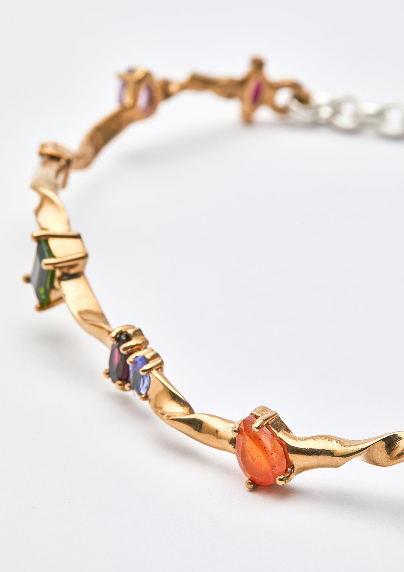 Voodoo Jewels Bold Shapes Regla collana choker pietre miste