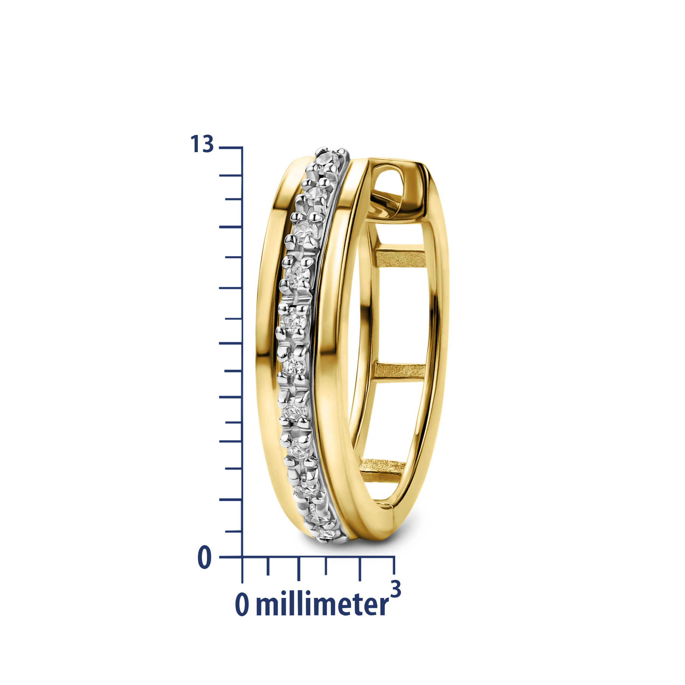 Miore Earrings Orecchini in Oro Giallo 14KT 585