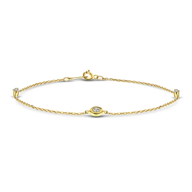 Miore Bracciale Oro Giallo 9Kt 375