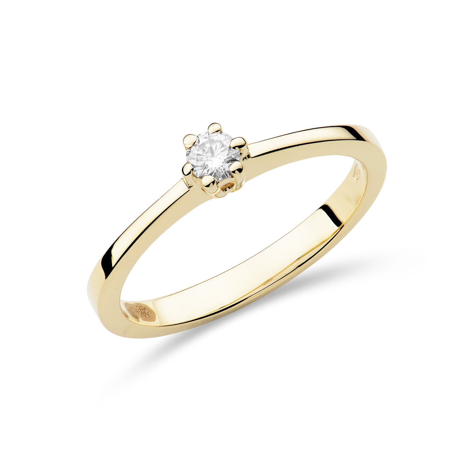 Miore Ring Anello Oro Giallo 14KT 585