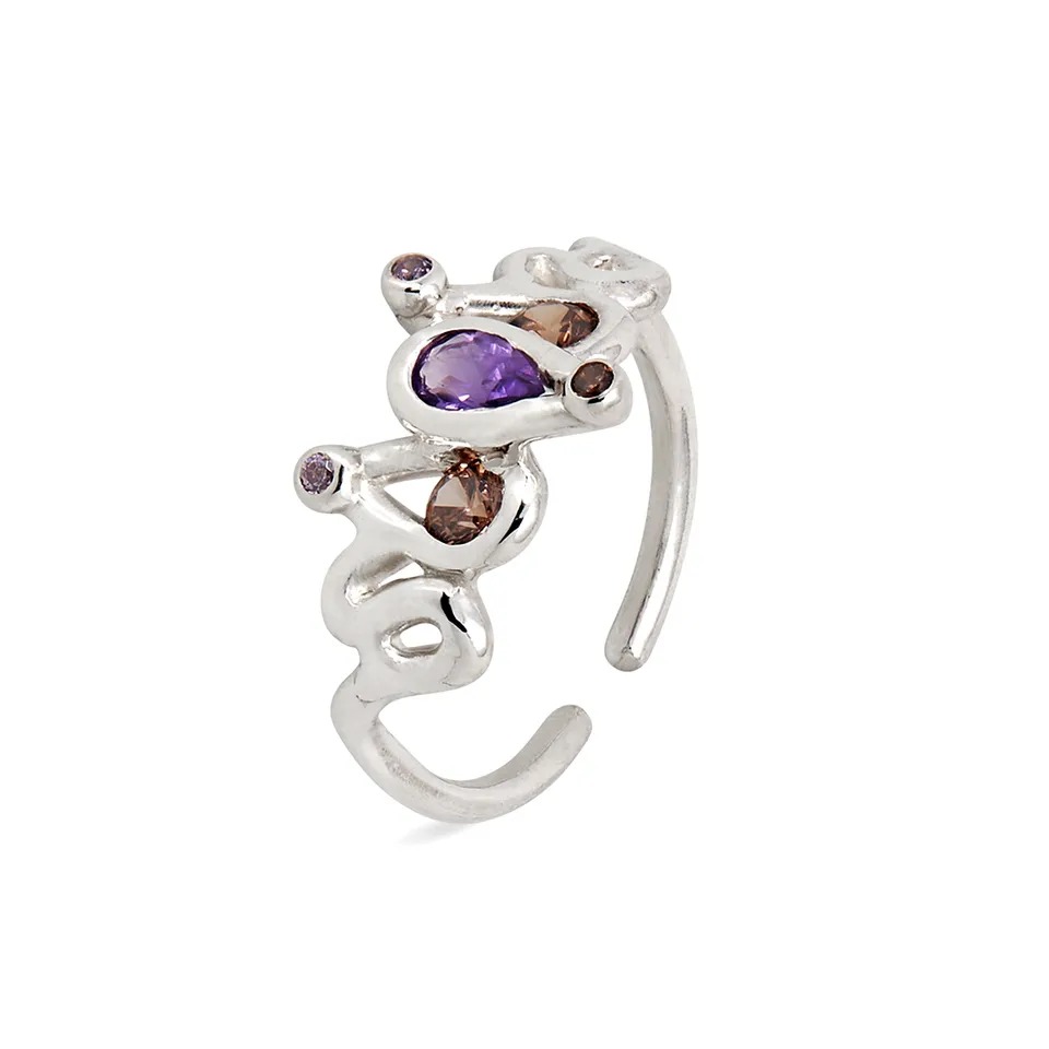 Giulia Iosco Aurora Borealis Princess anello donna