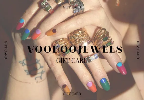 Voodoo Jewels Bold Shapes carta regalo gift card 100 €