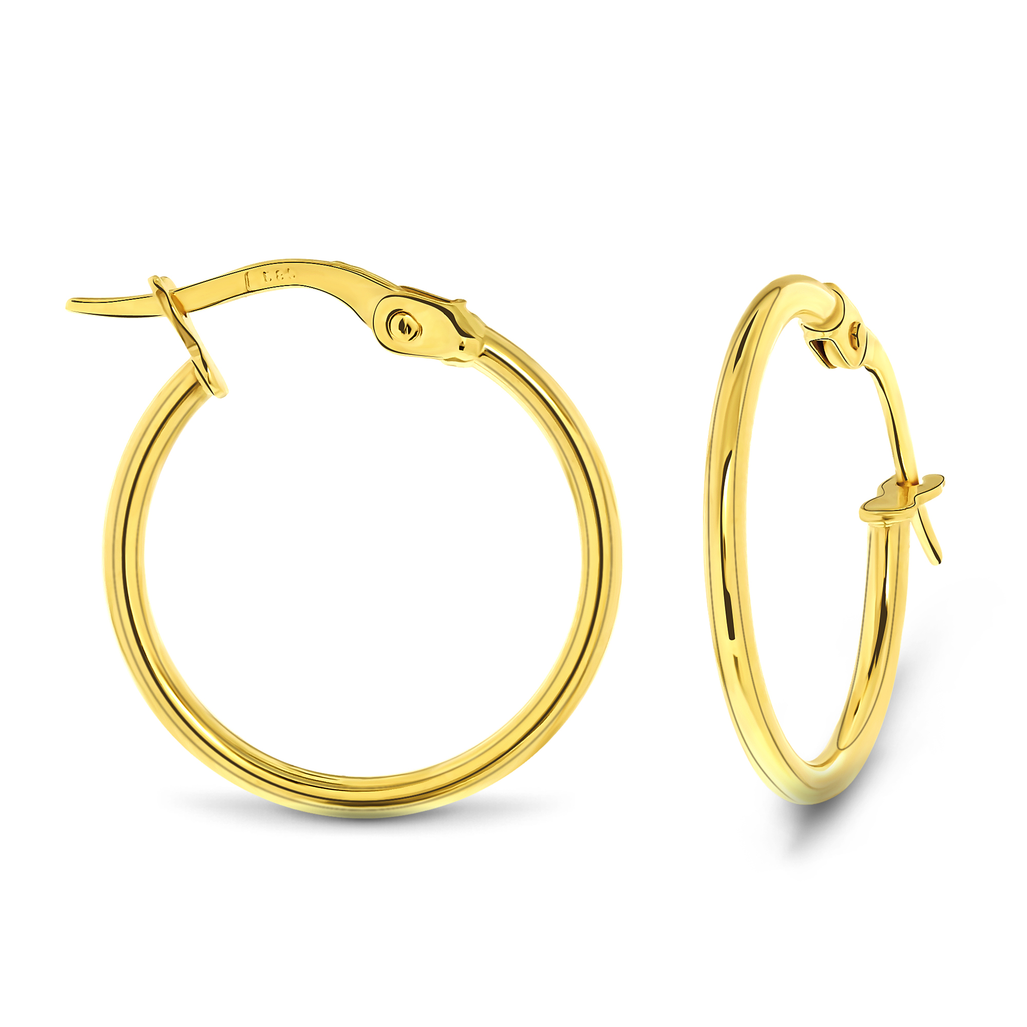 MIORE Orecchini oro giallo 14kt 585