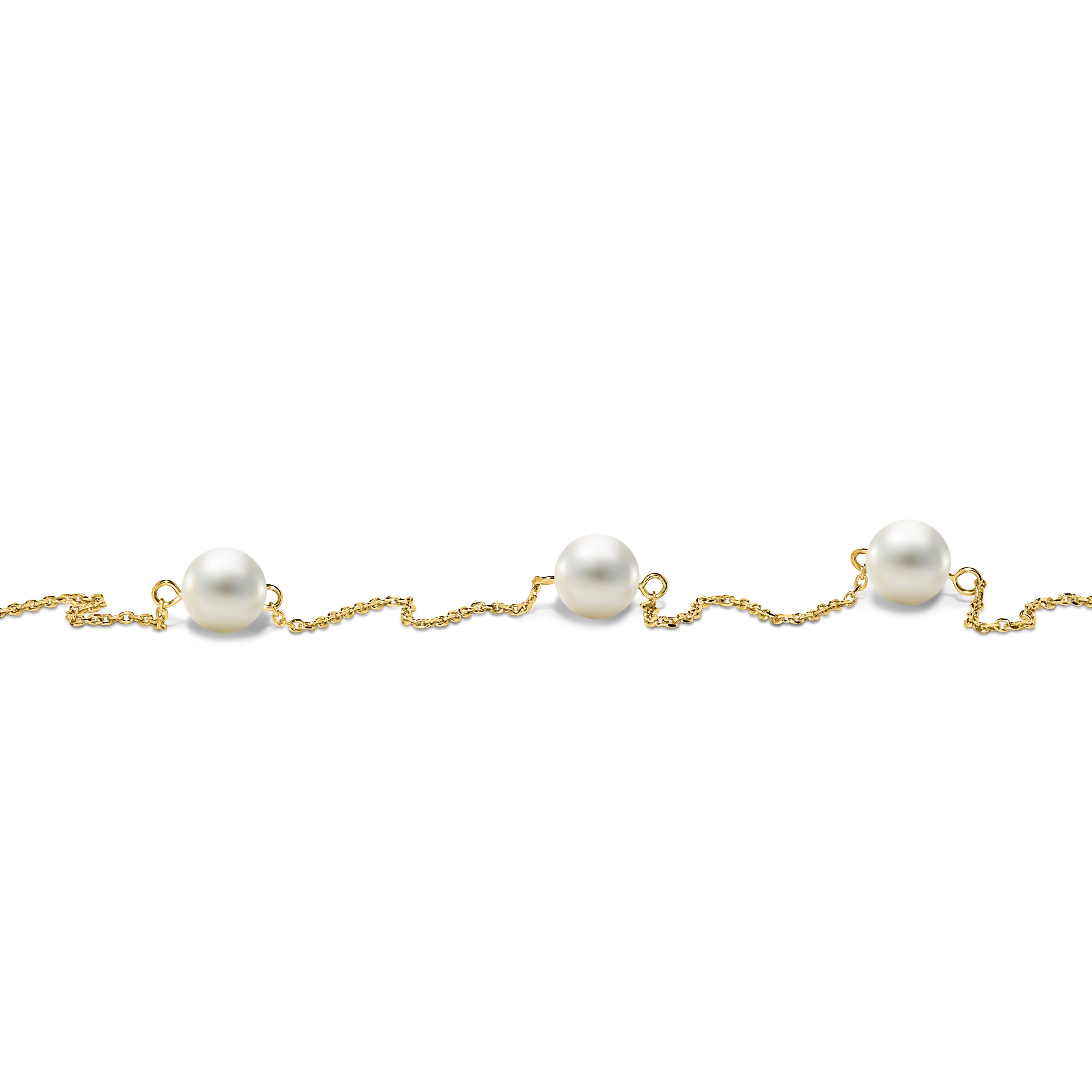 MIORE bracciale oro giallo 14kt perla coltivata