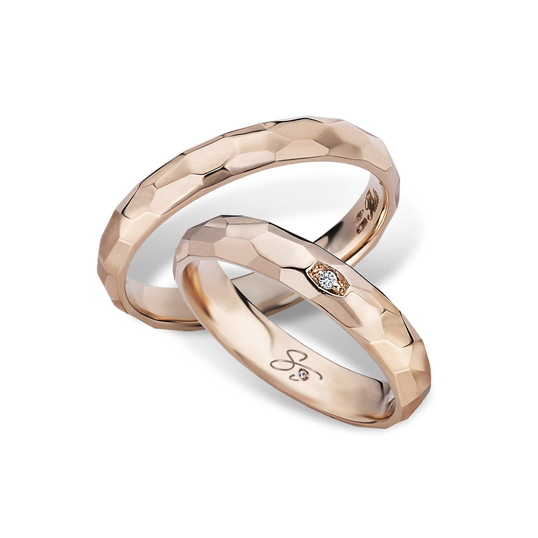 Polello Sì Lo Voglio Fedi Oro Rosa