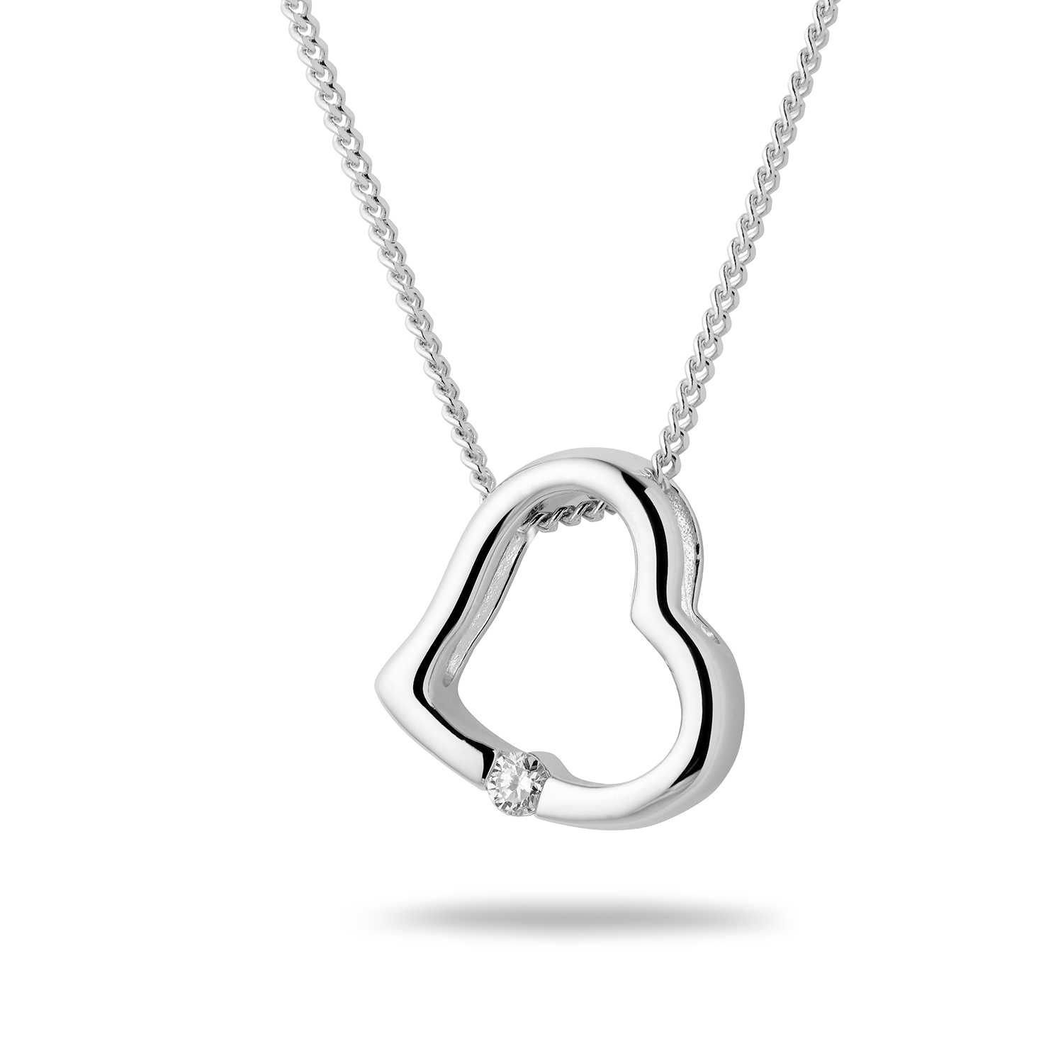 Miore Necklace collana oro bianco 18Kt 750