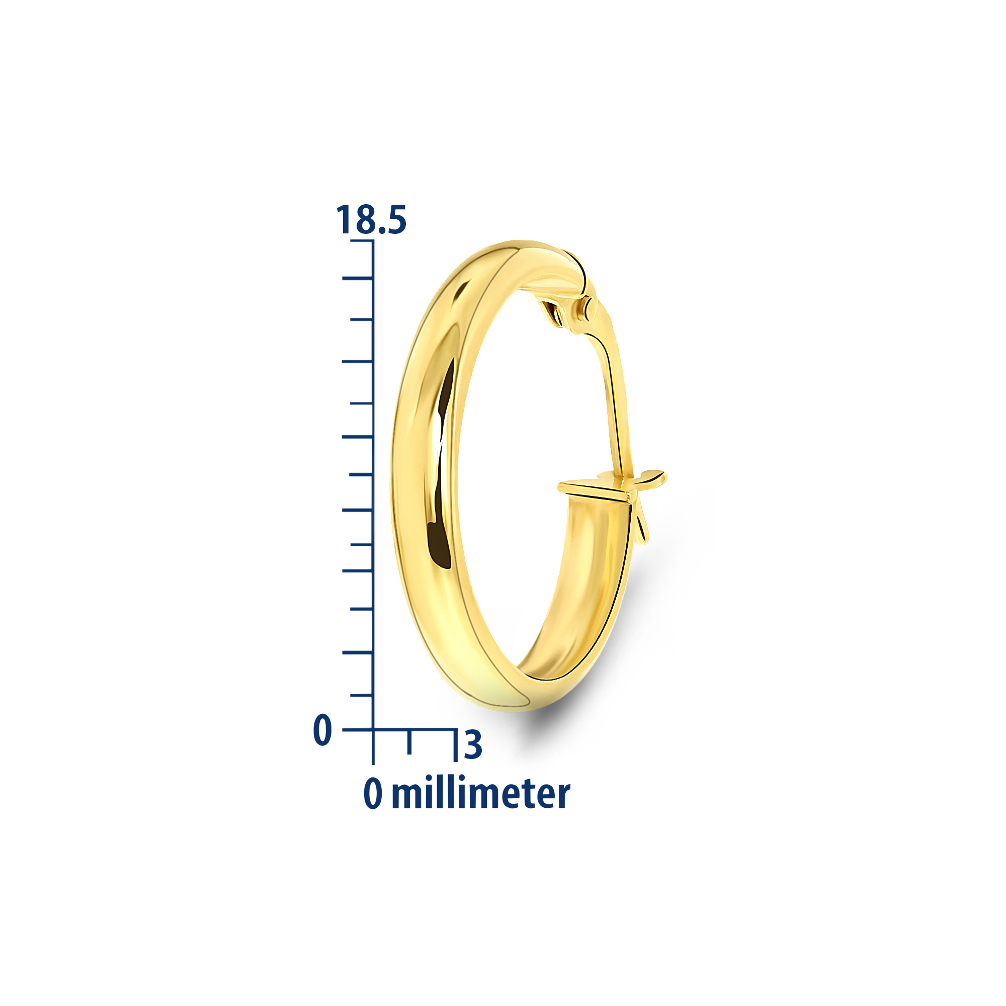 Miore Earrings Orecchini Oro Giallo 9 Kt