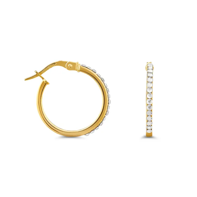 Miore orecchini oro giallo 9 kt 375