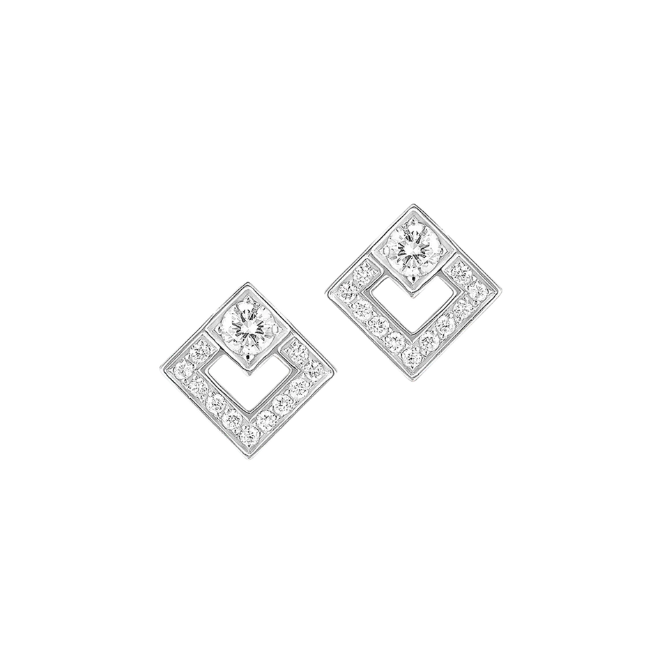 Korloff Eclat JL-JEE01-WG/D orecchini oro bianco diamanti