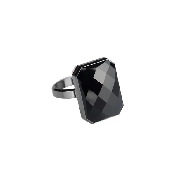 Ringly Luxe Opening Night anello smart onice nero