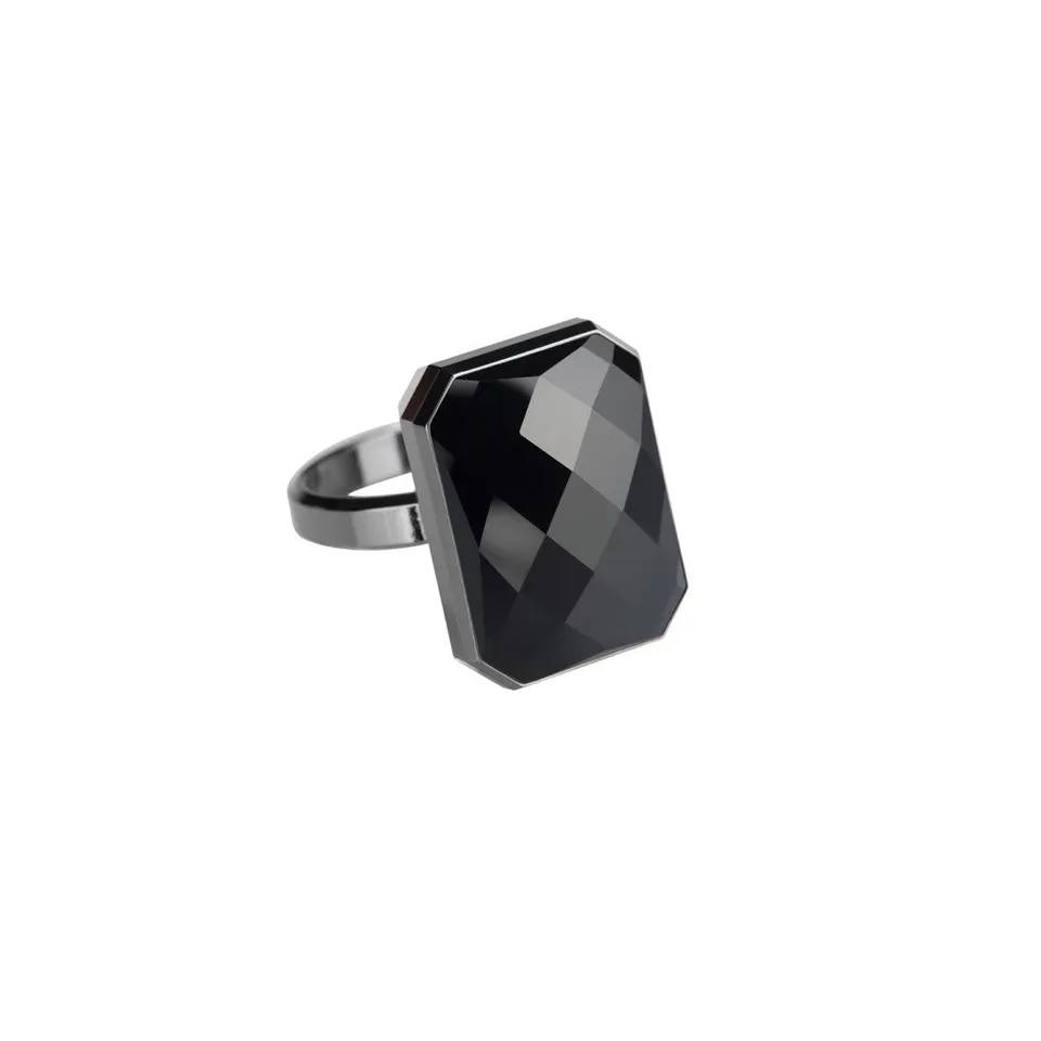 Ringly Luxe Opening Night anello smart onice nero
