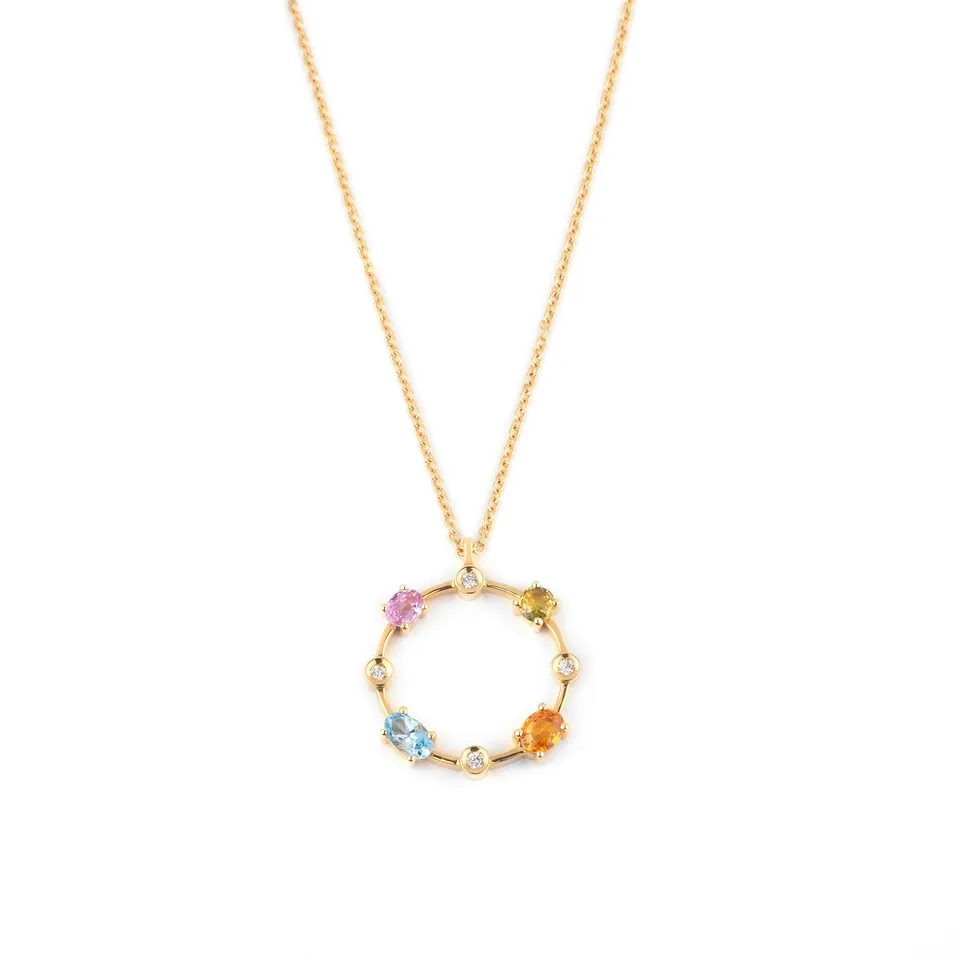 Noi Gioielli Firenze 1873 Incanto collana oro giallo tonda