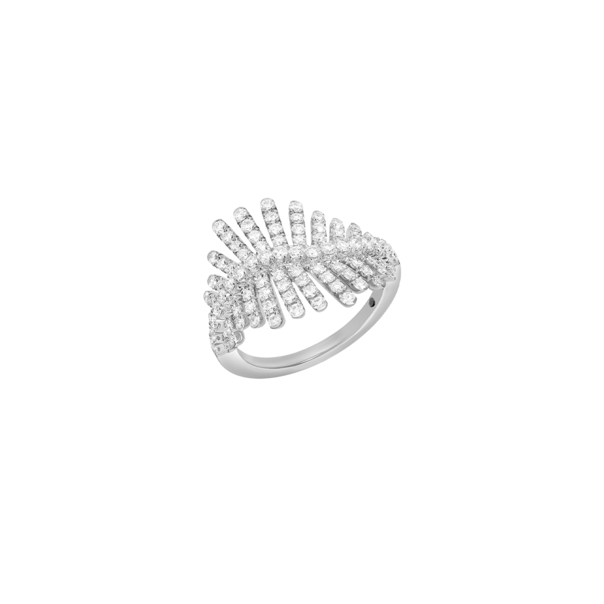 Korloff Divine Fougue JDFR06 anello oro bianco diamanti mis. 52