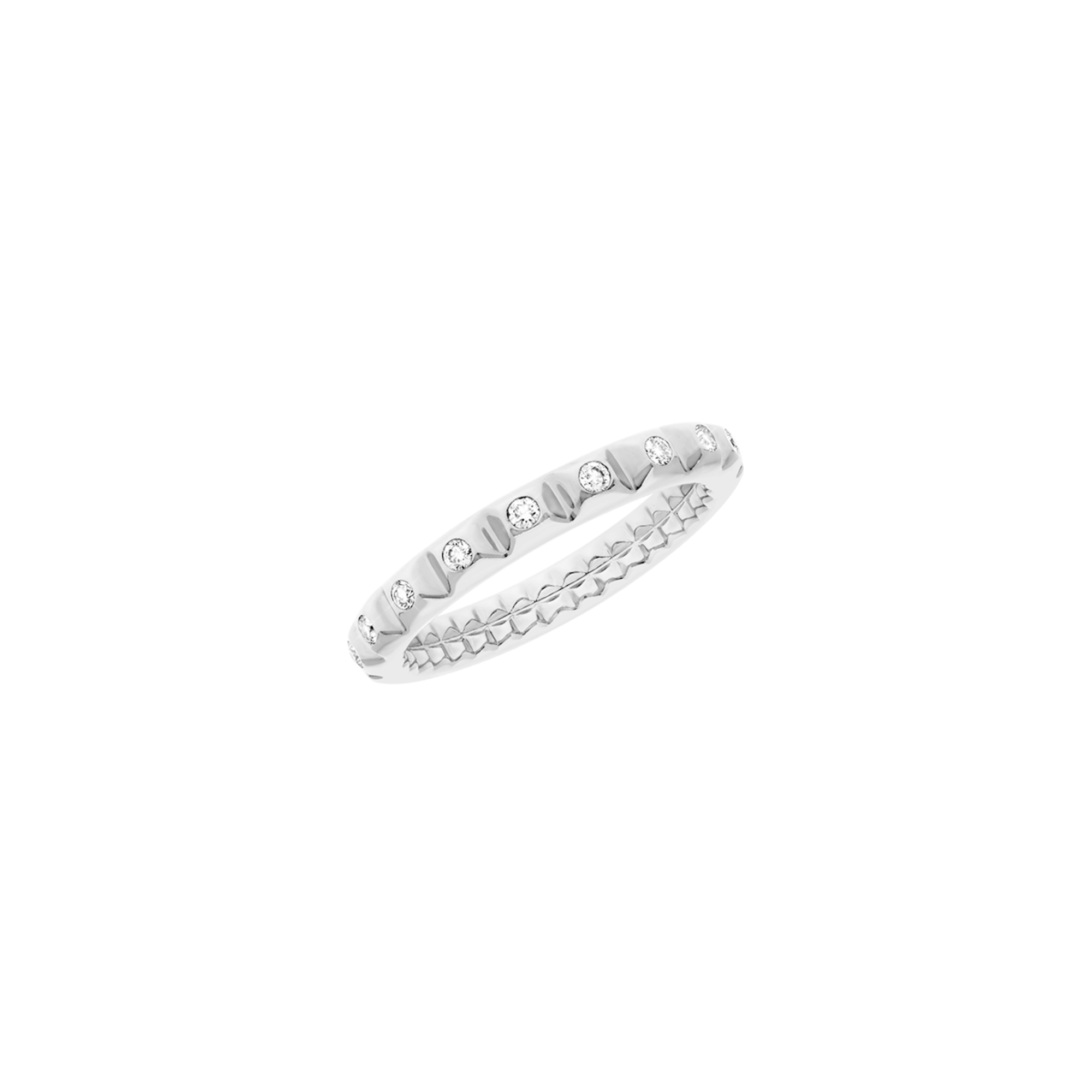 Korloff Korlove JL-JKVR03 anello cuore oro bianco diamanti
