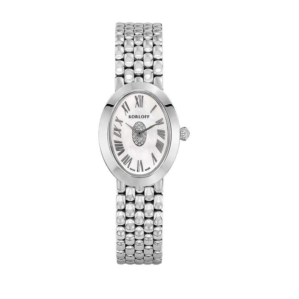 Korloff Iconik JL-04WA830101 orologio acciaio madreperla