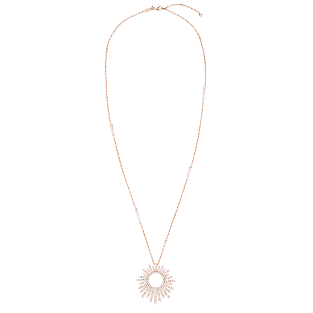 Korloff Divine Fougue JDFP02 collana oro rosa diamanti