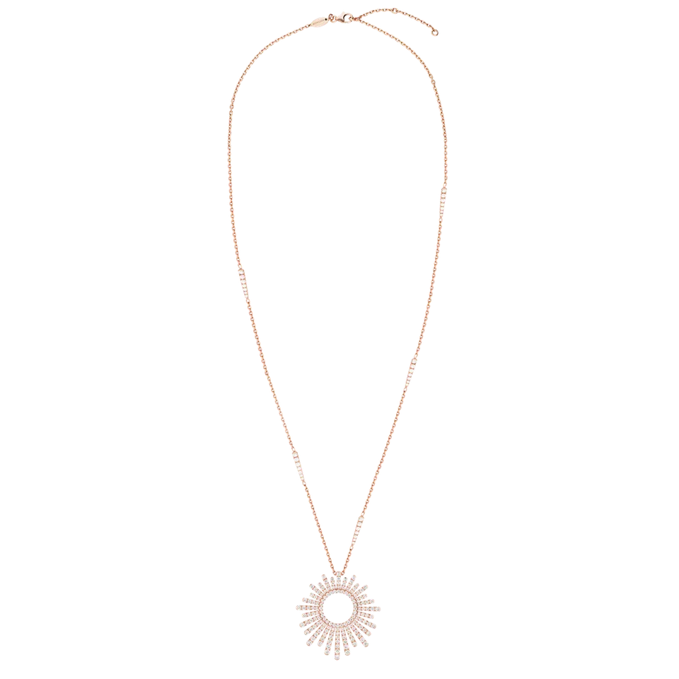 Korloff Divine Fougue JDFP02 collana oro rosa diamanti