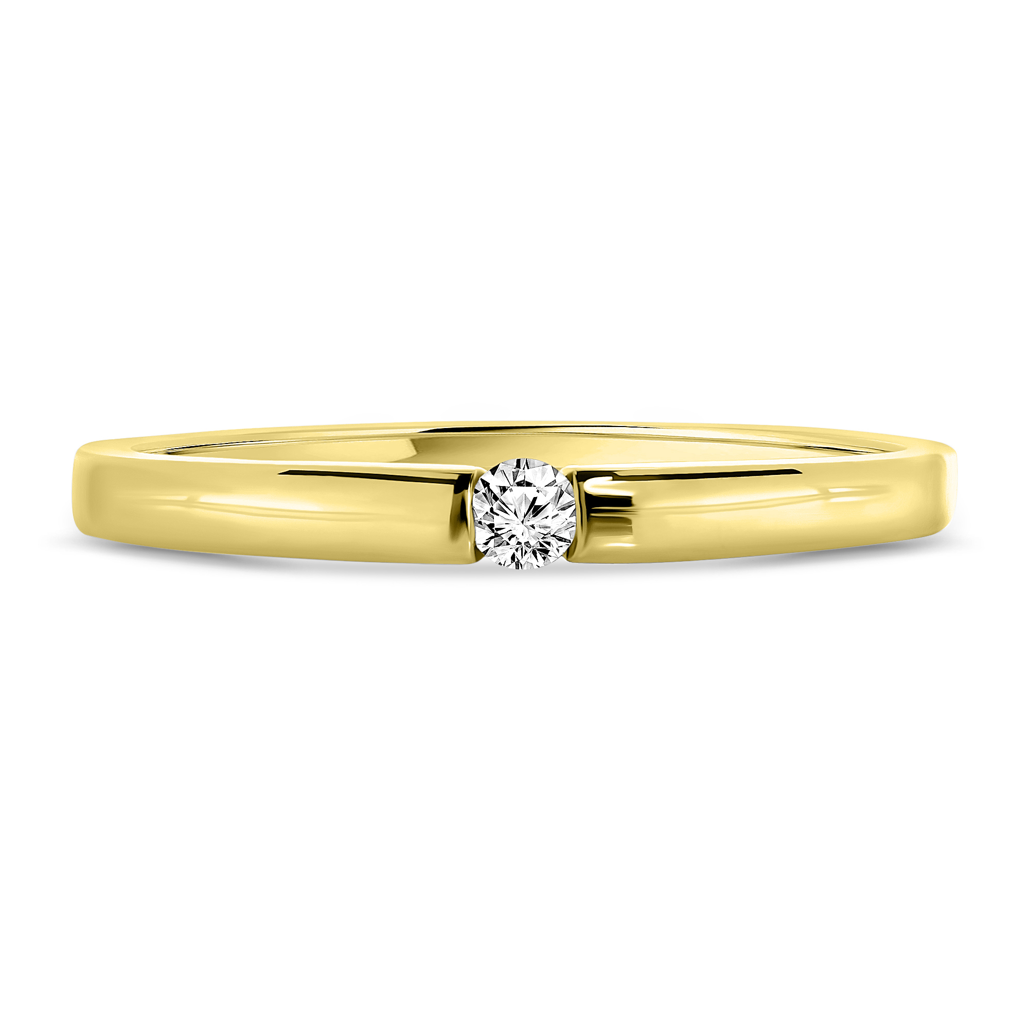 Miore Ring Anello Oro Giallo 8Kt 333